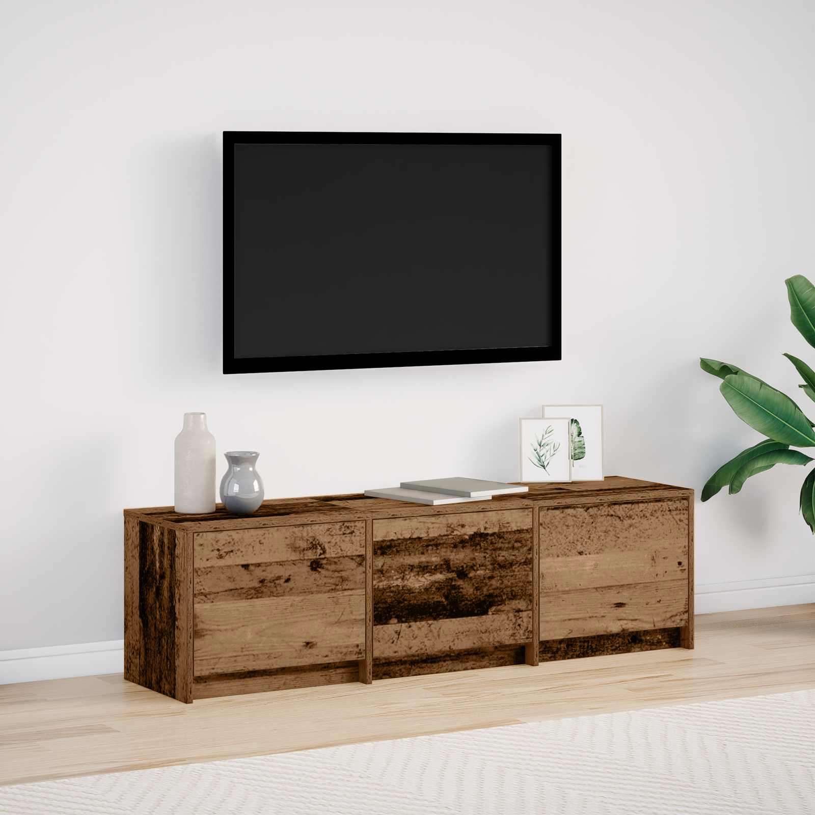 TV-Schränk Altholz Holzwerkstoff