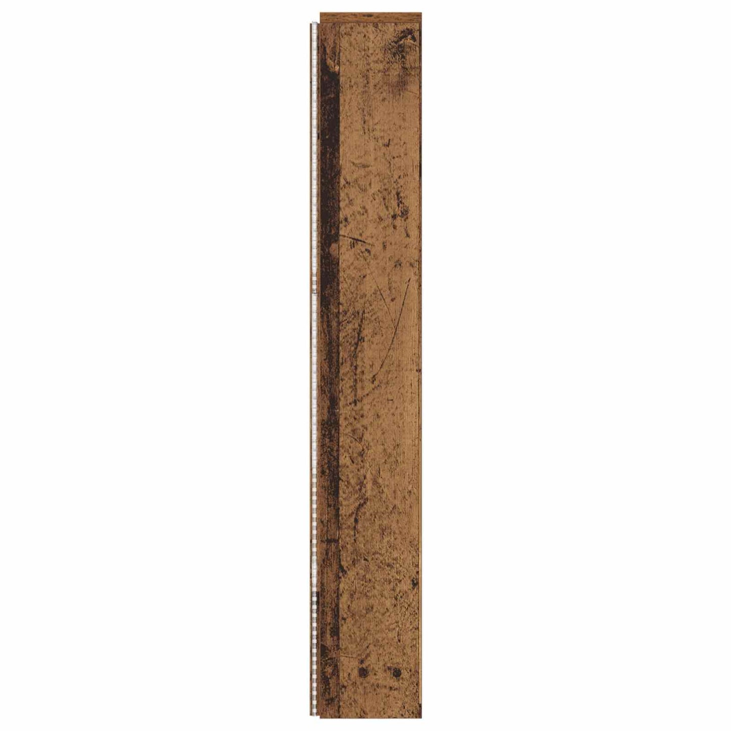 Kopfteil-Schrank mit LED Altholz Holzwerkstoff