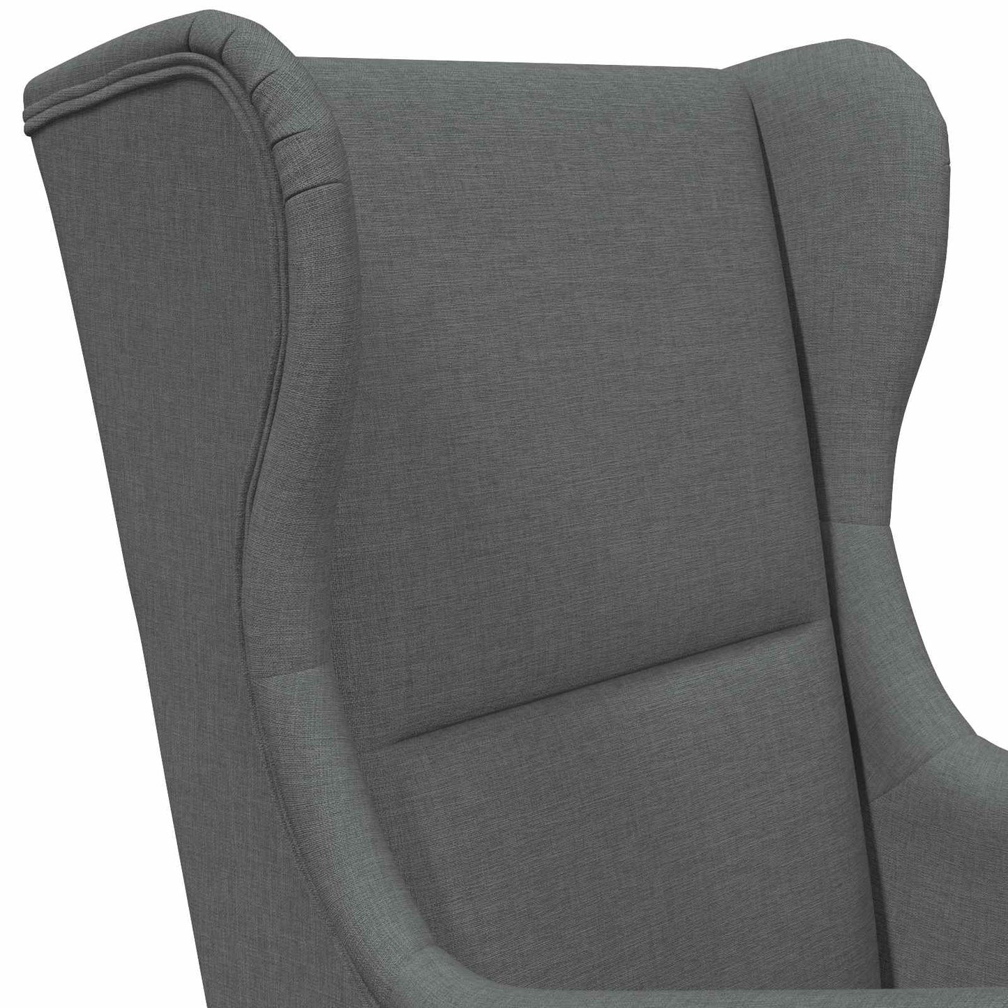 Sessel Dunkelgrau Stoff