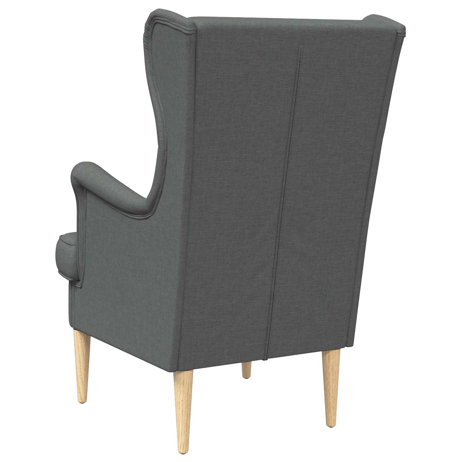 Sessel Dunkelgrau Stoff