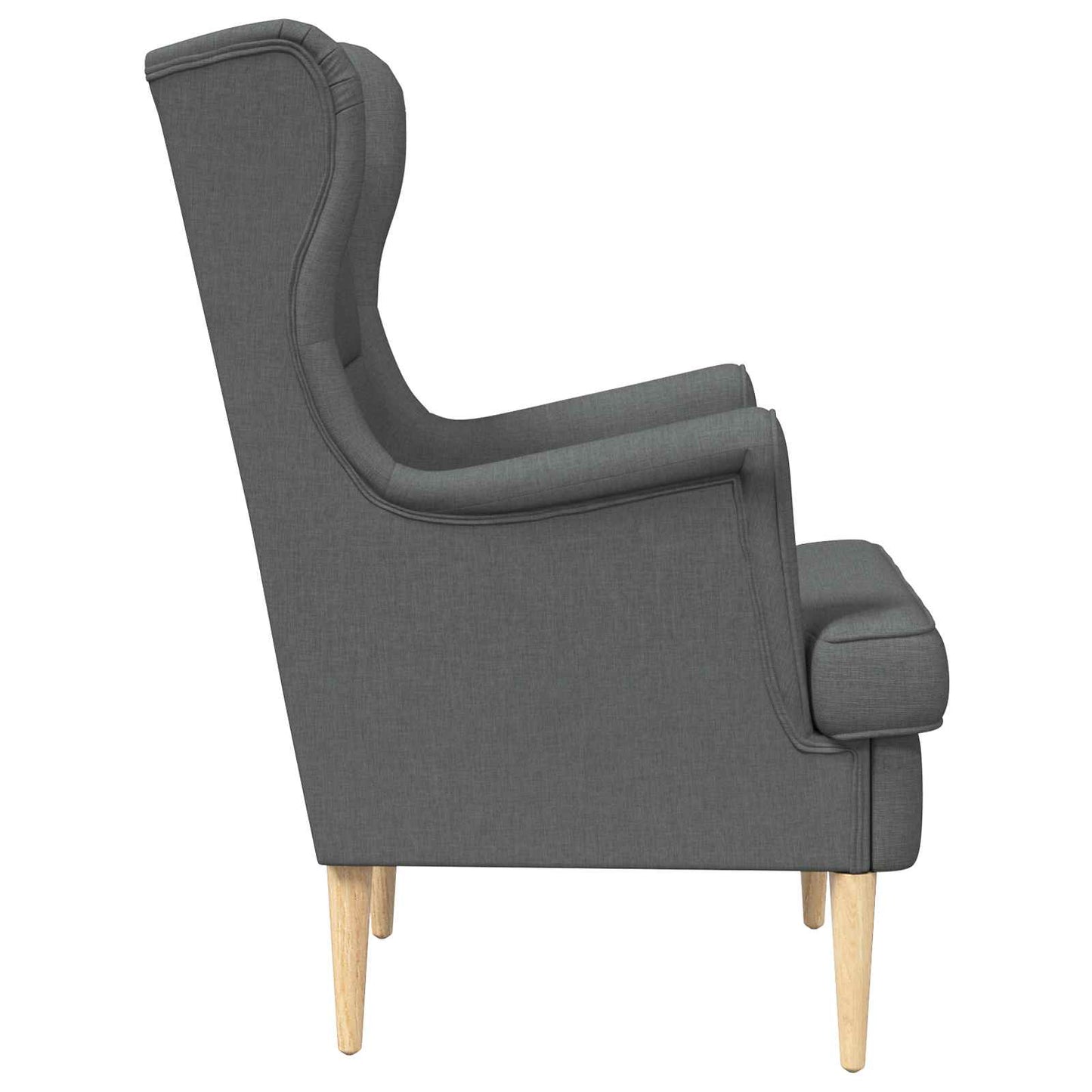Sessel Dunkelgrau Stoff