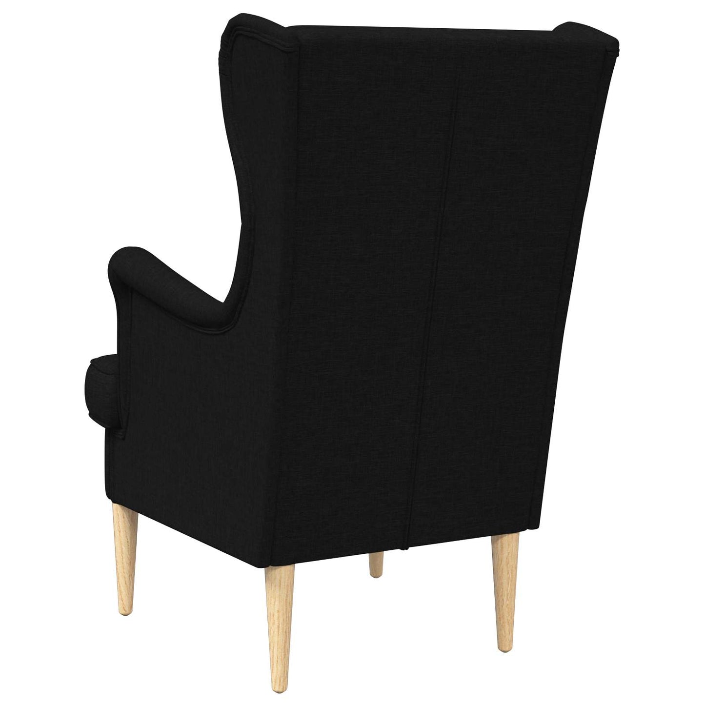 Sessel Schwarz Stoff