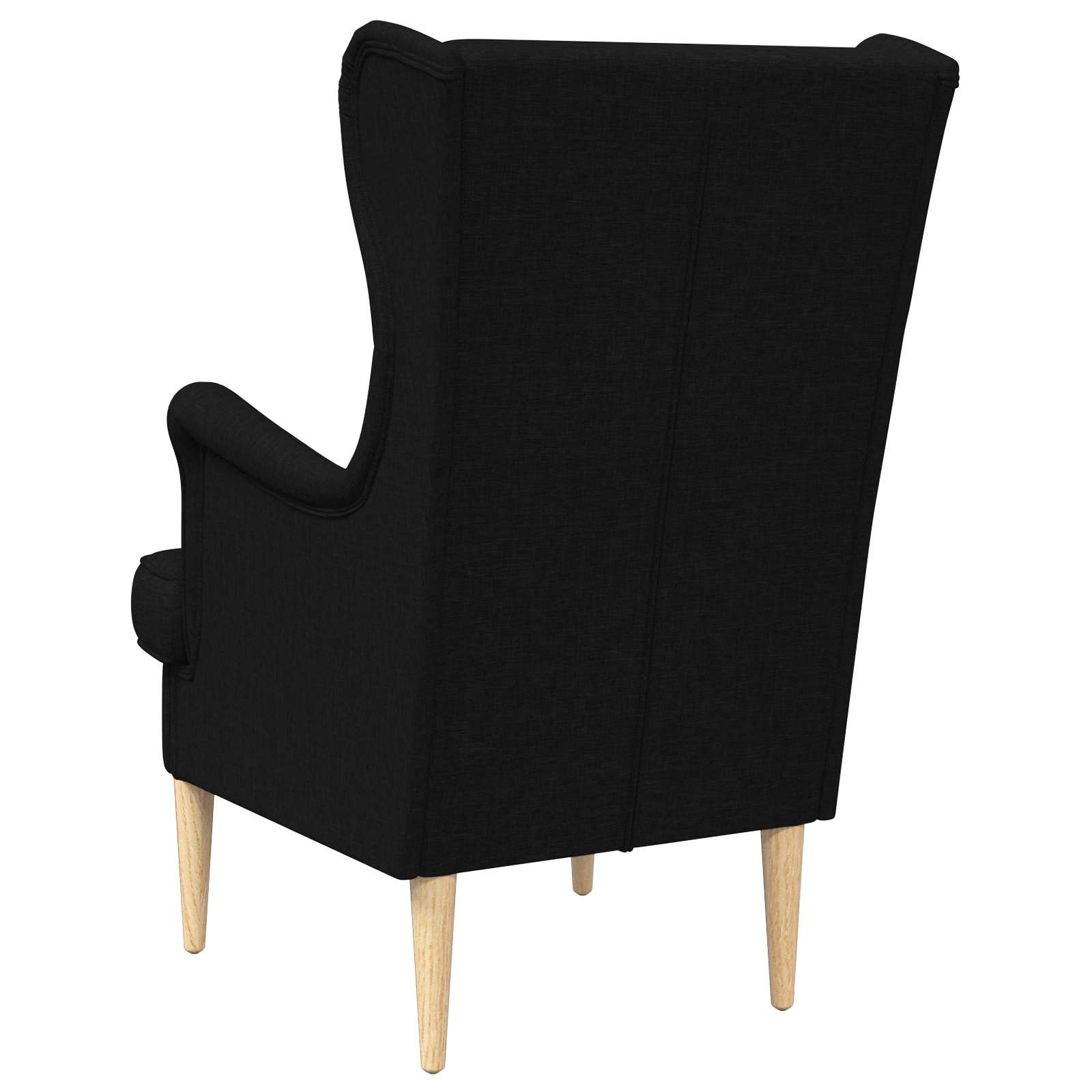 Sessel Schwarz Stoff