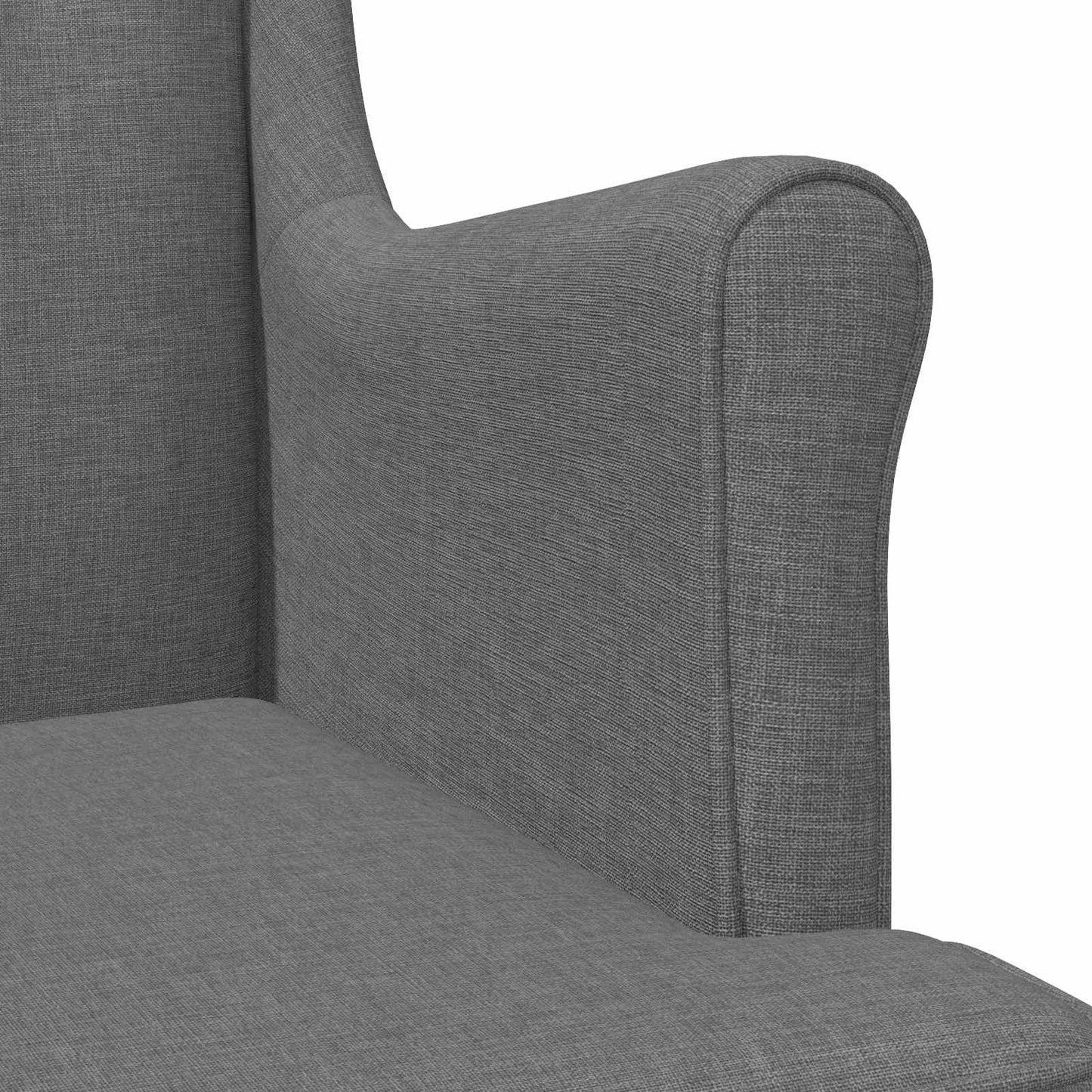 Sessel Dunkelgrau Stoff