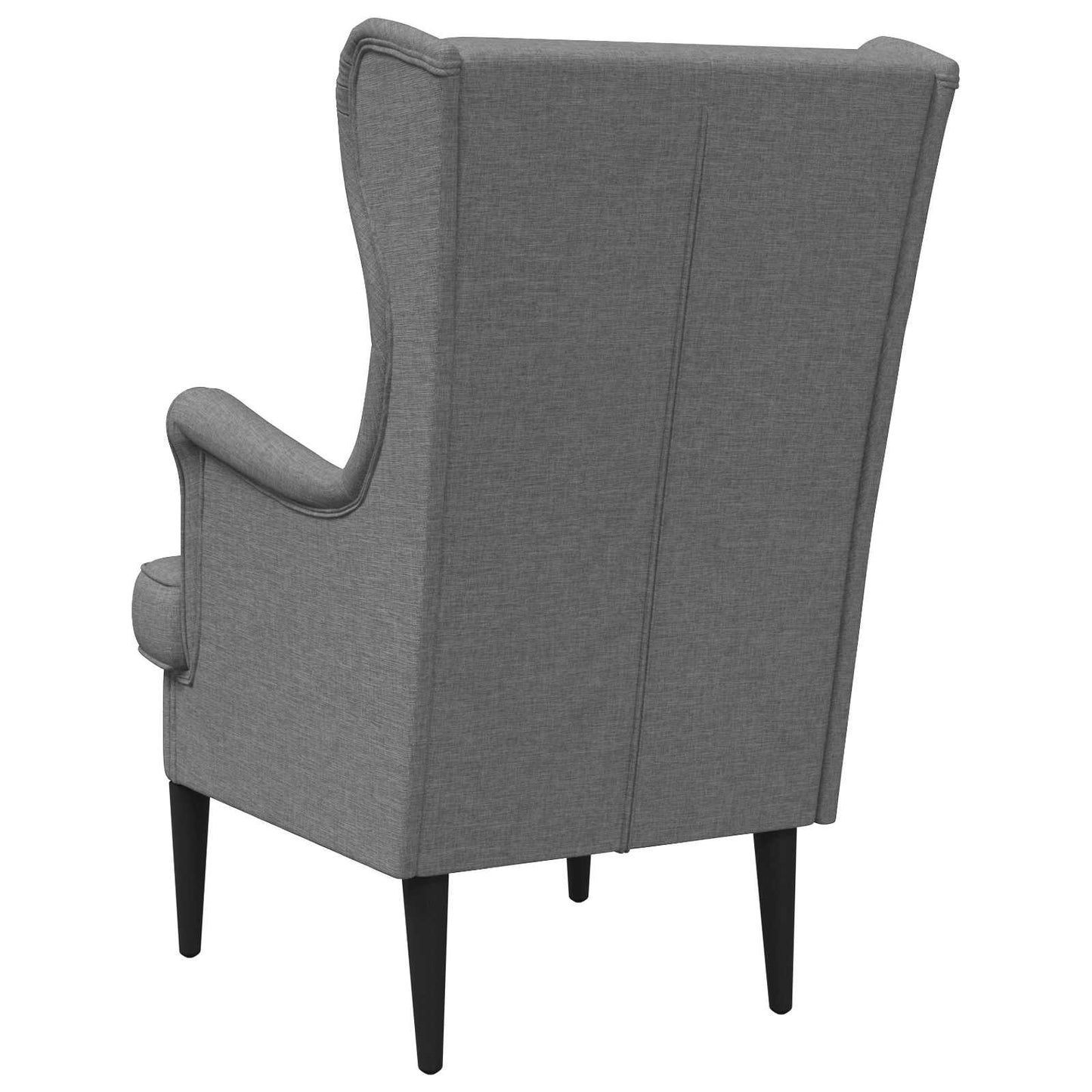 Sessel Dunkelgrau Stoff