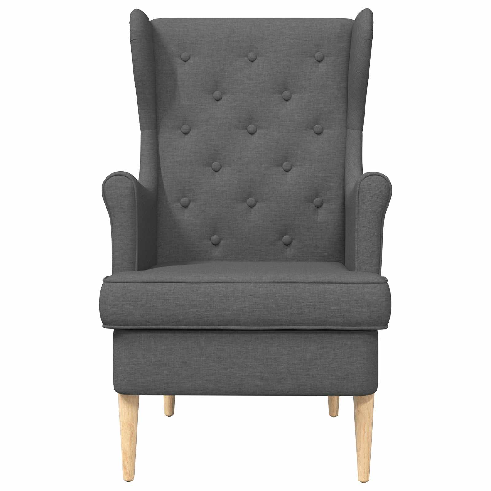 Sessel Dunkelgrau Stoff