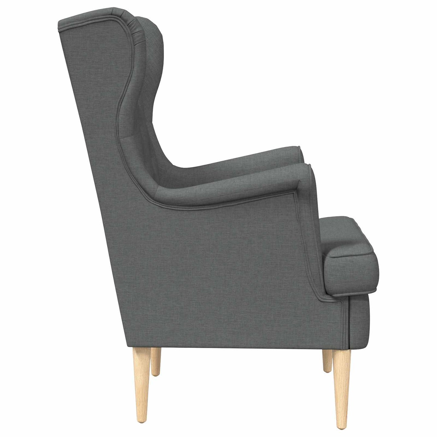 Sessel Dunkelgrau Stoff