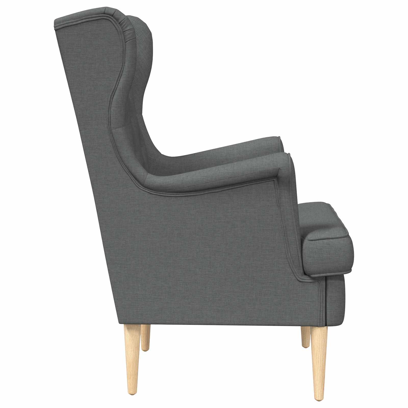 Sessel Dunkelgrau Stoff