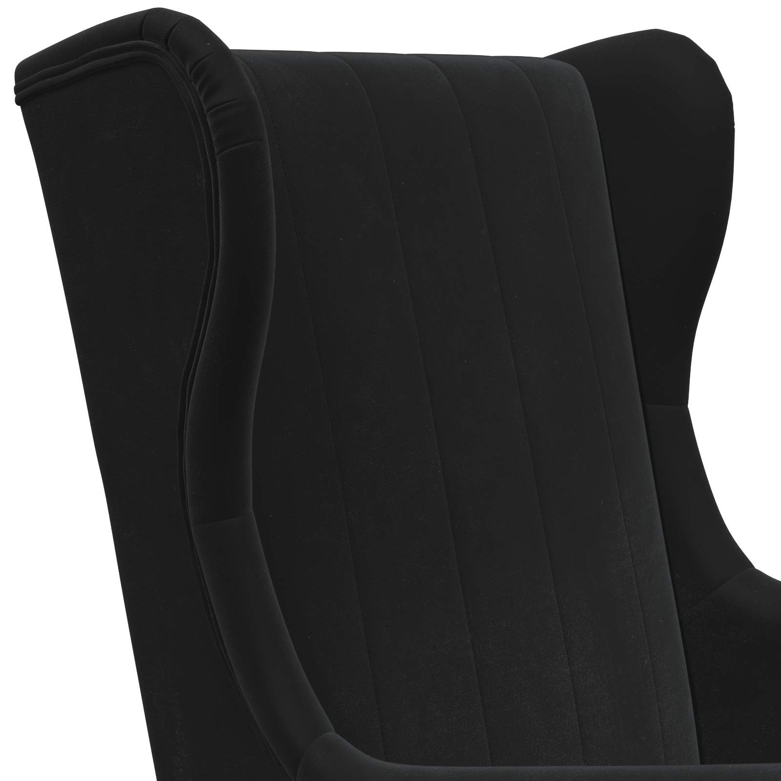 Sessel Schwarz Samt