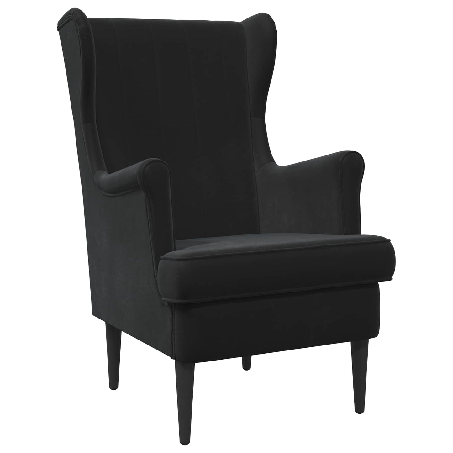 Sessel Schwarz Samt