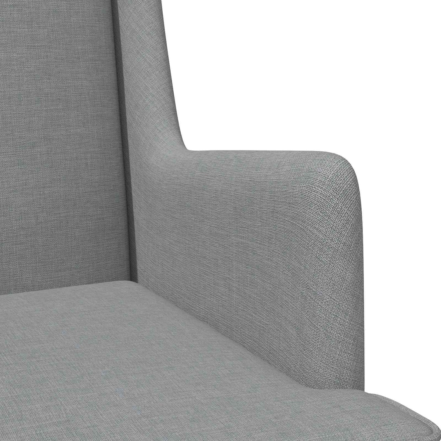 Sessel Hellgrau Stoff