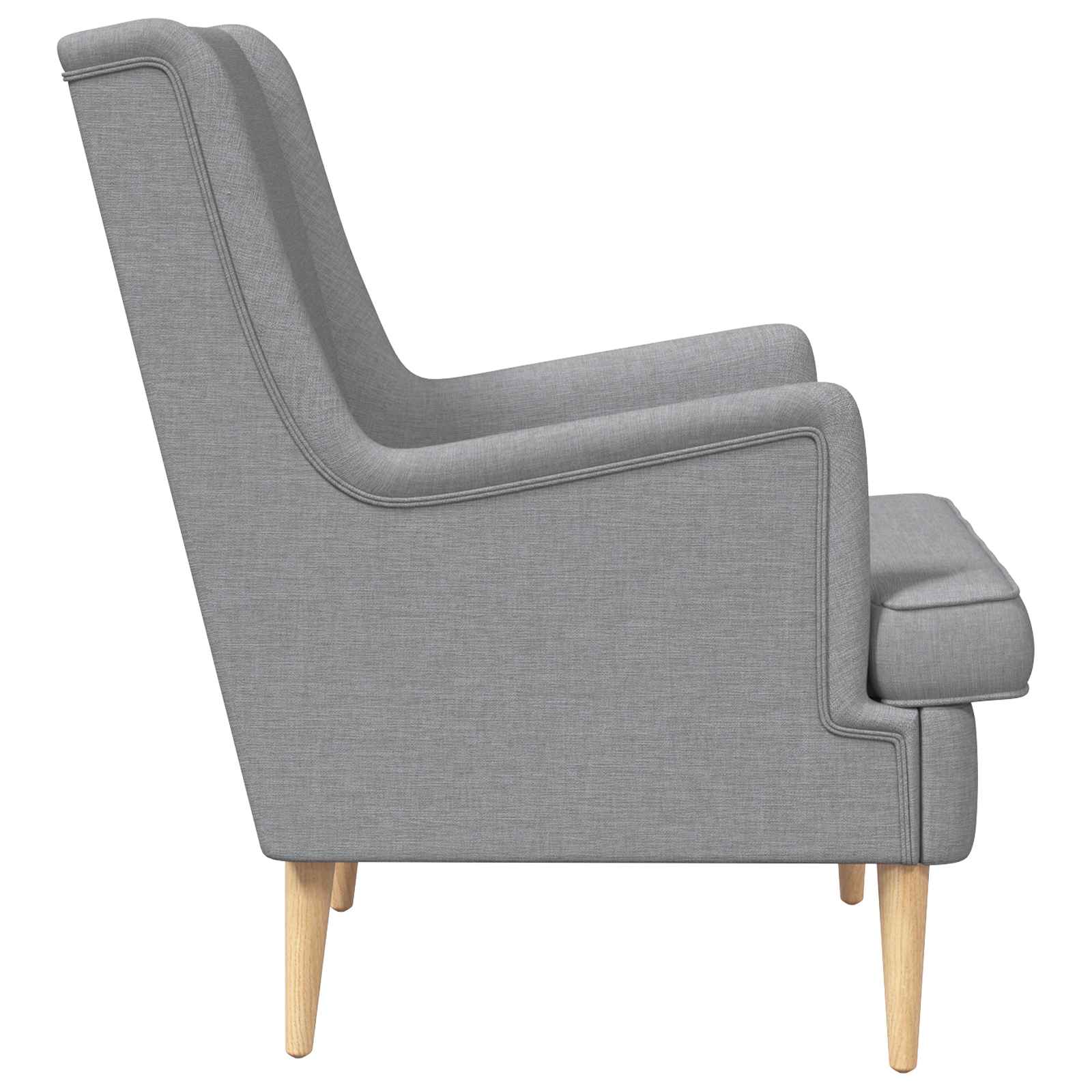 Sessel Hellgrau Stoff