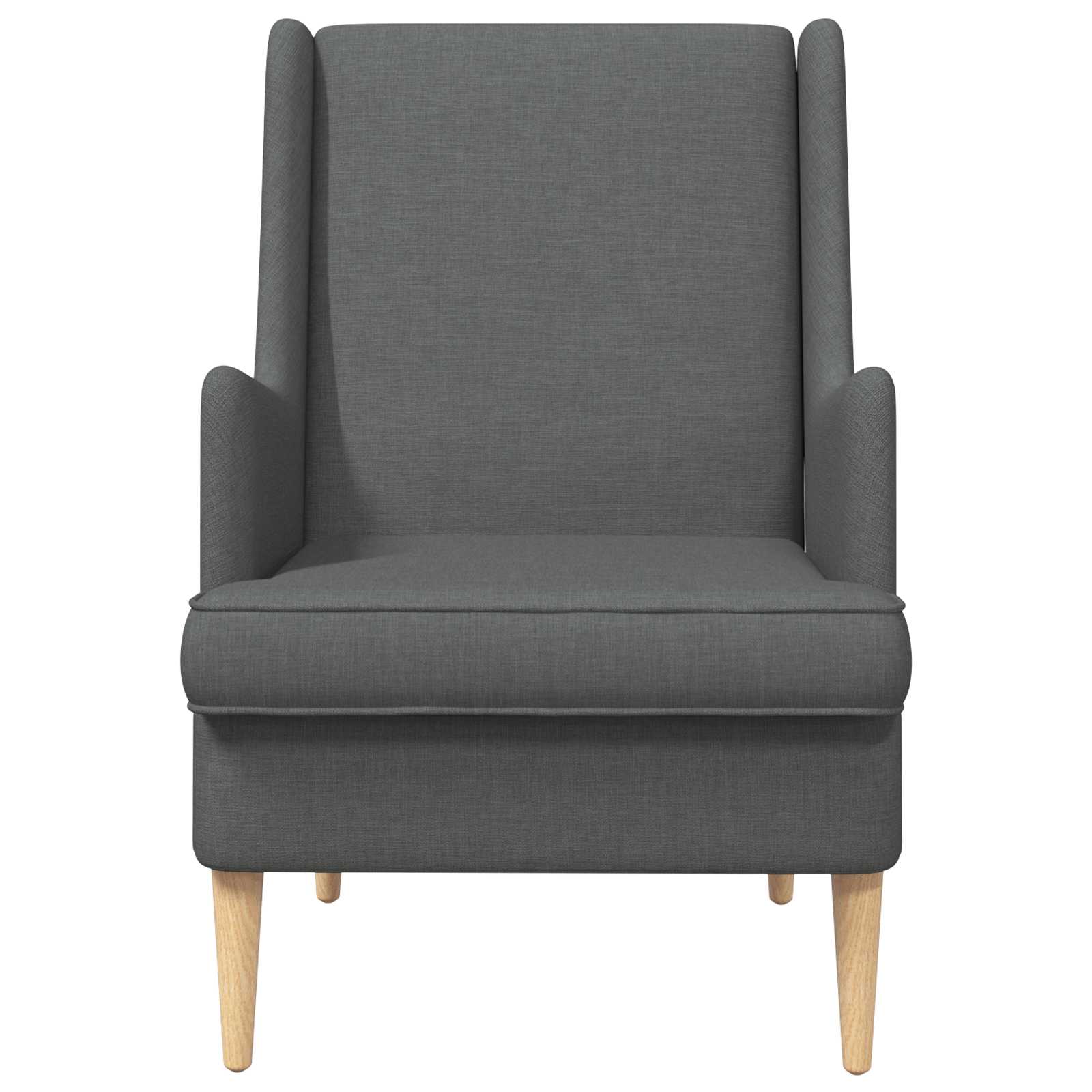 Sessel Dunkelgrau Stoff