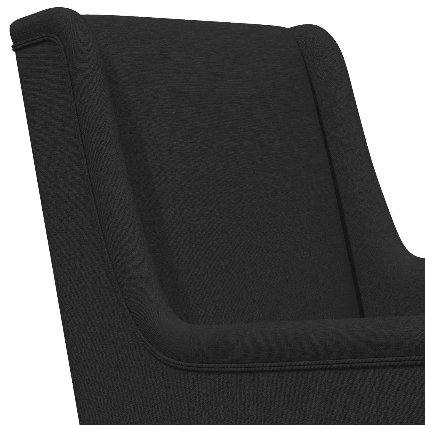 Sessel Schwarz Stoff