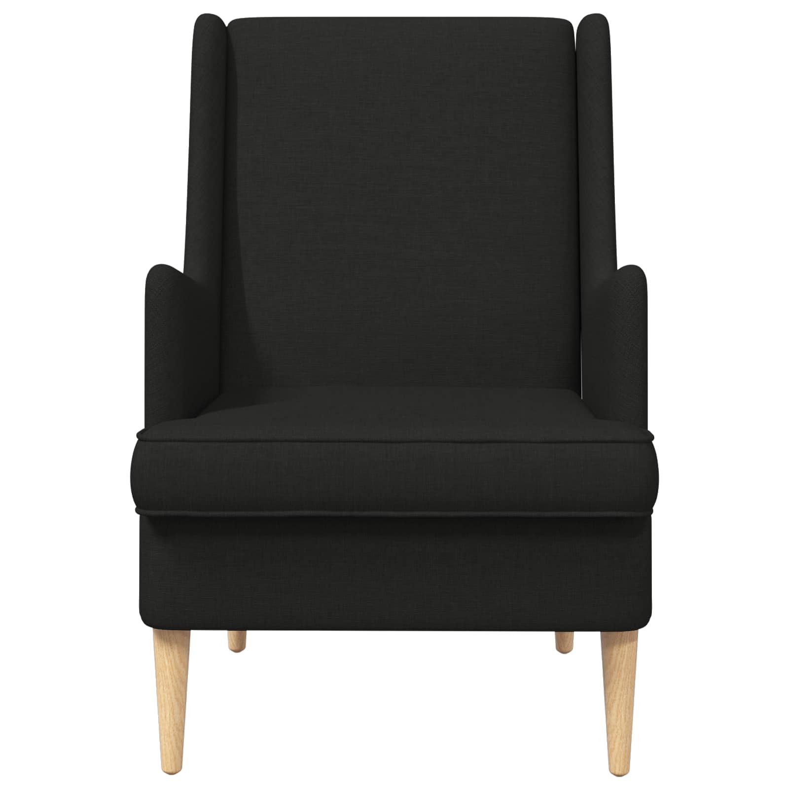Sessel Schwarz Stoff