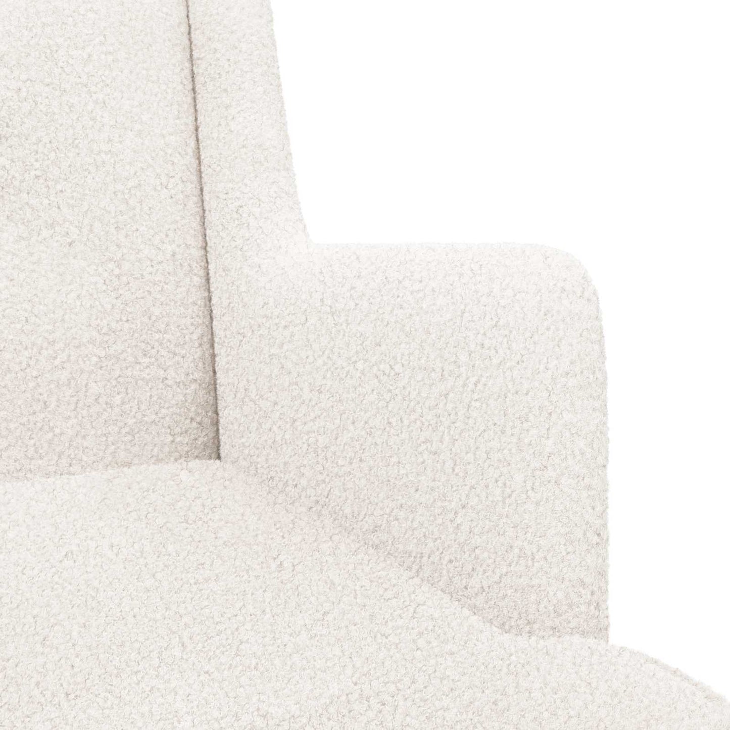 Sessel Creme Bouclé