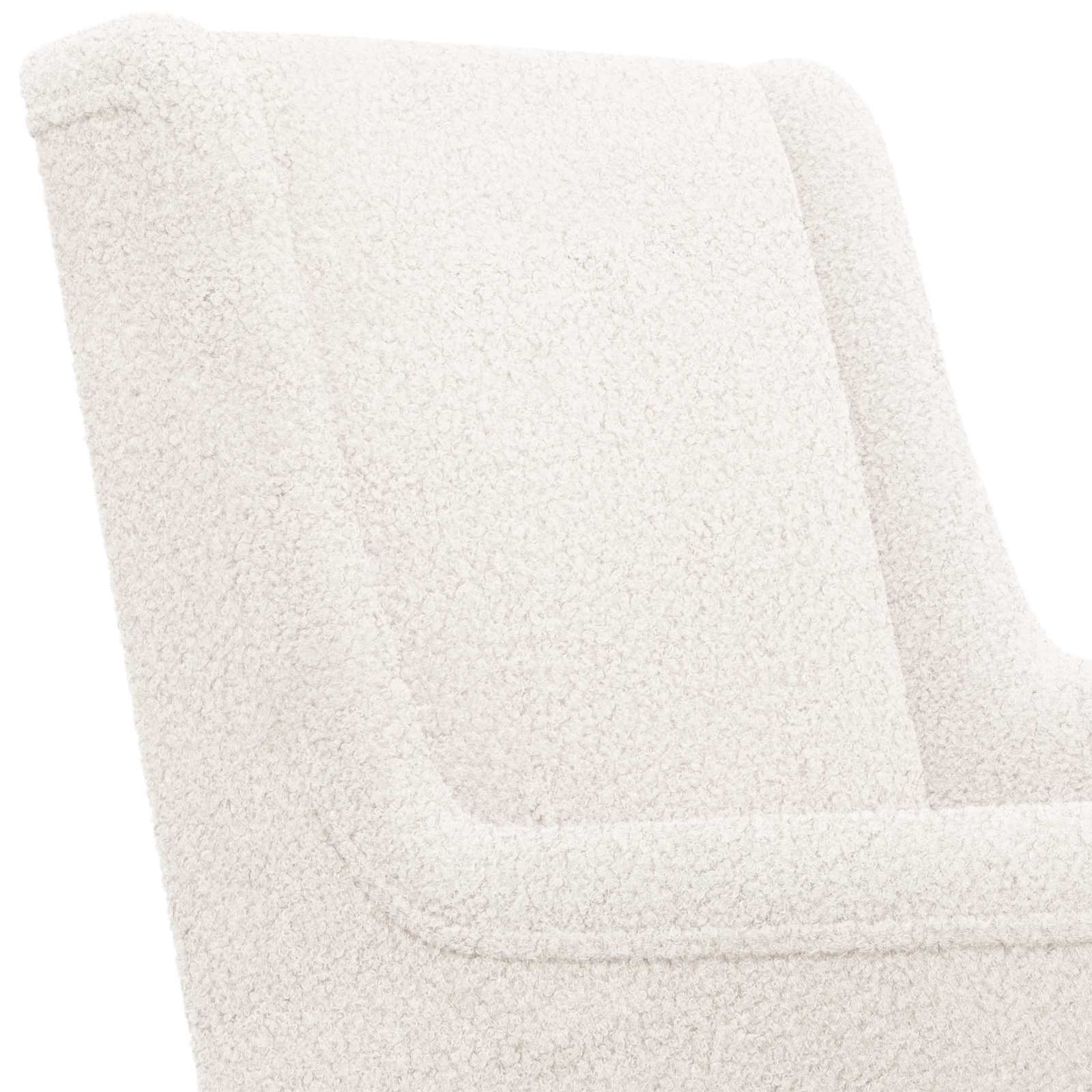 Sessel Creme Bouclé