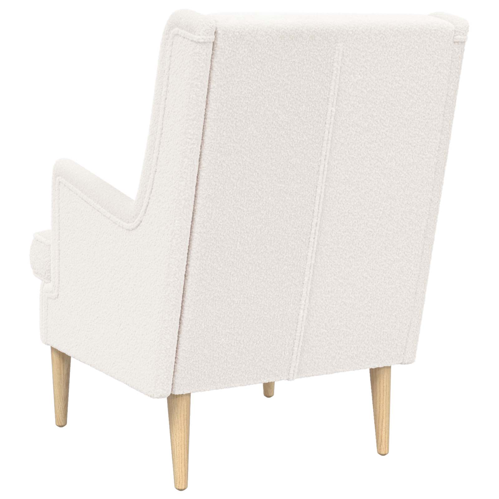 Sessel Creme Bouclé