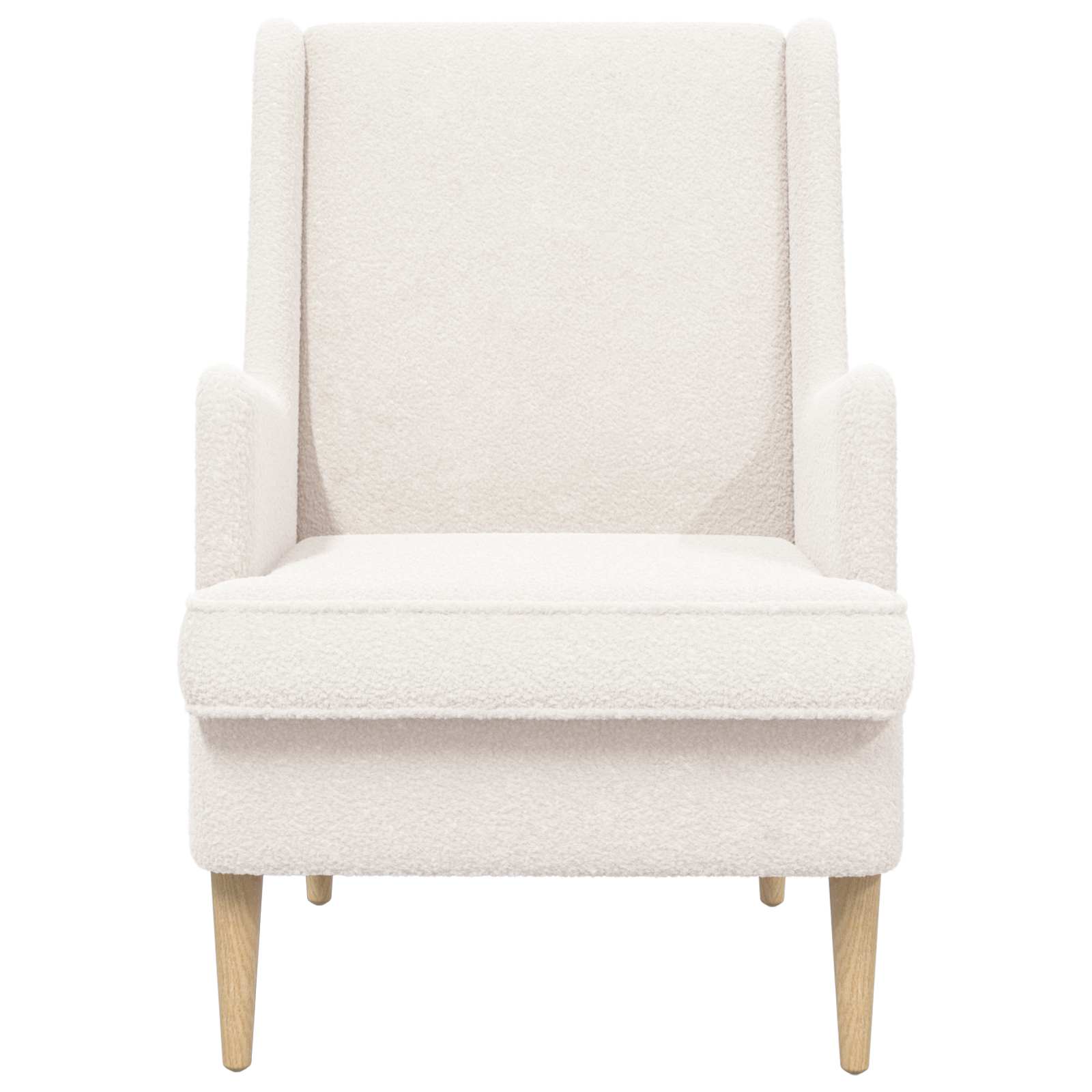Sessel Creme Bouclé