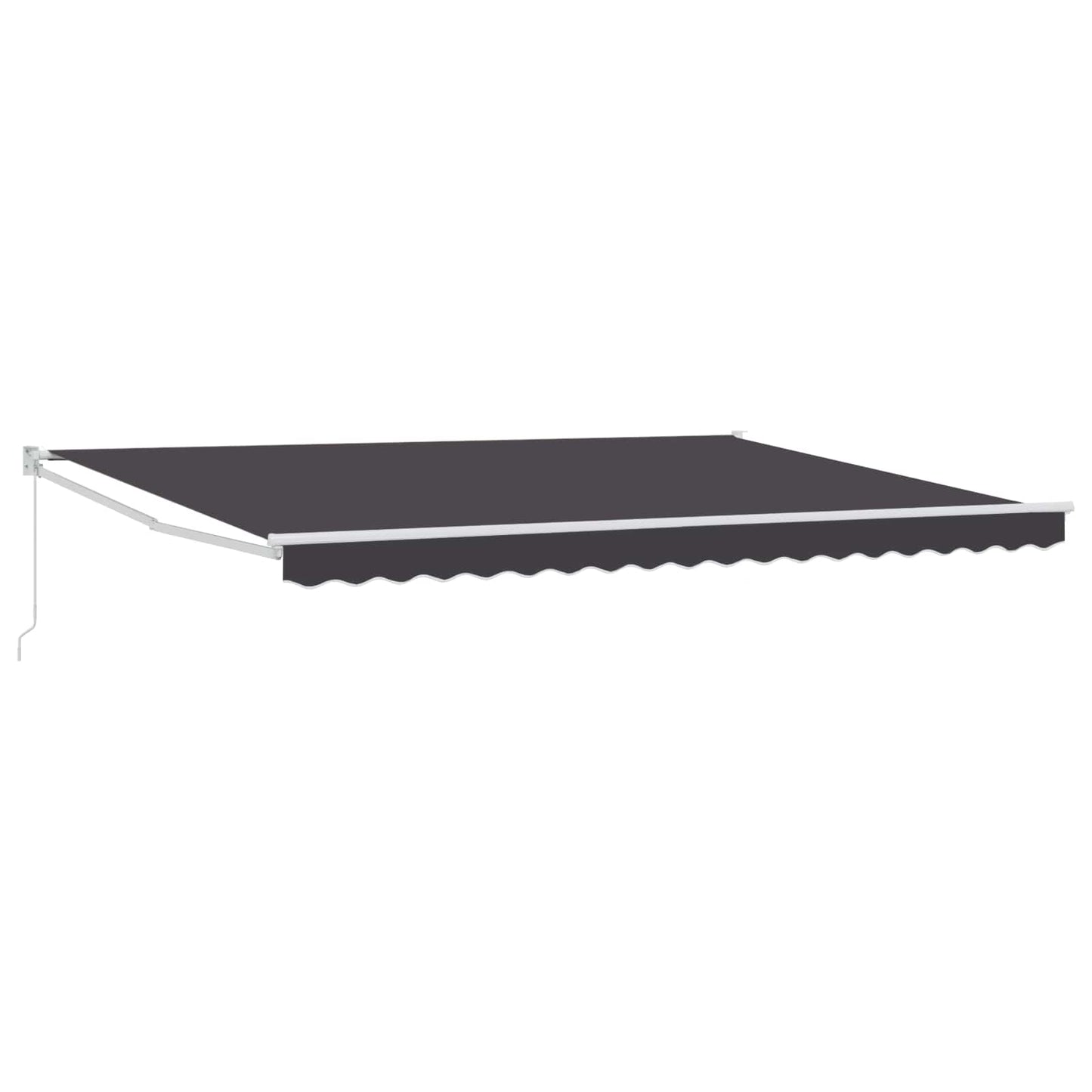 Ausziehbare Markise Anthrazit 4 x 2 m
