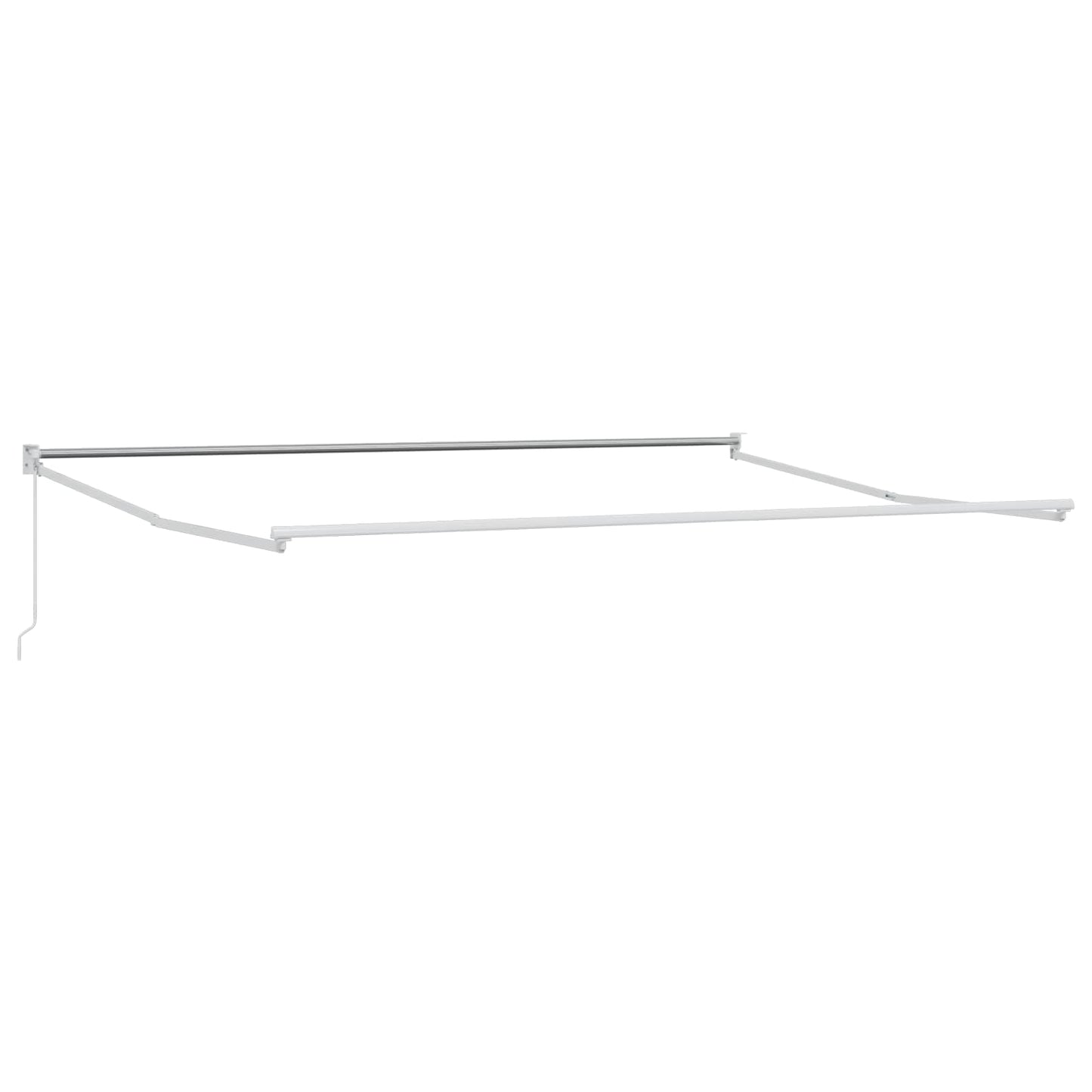 Ausziehbare Markise Anthrazit 4 x 2 m