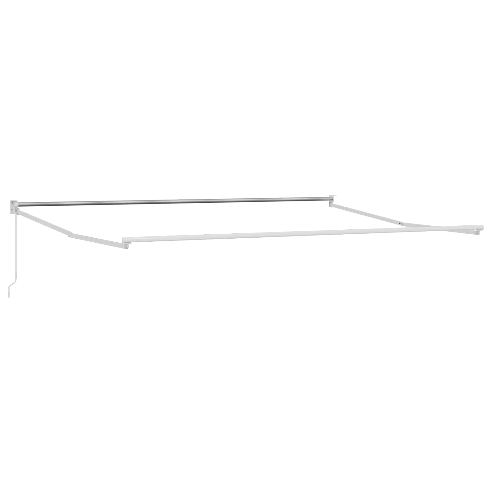 Ausziehbare Markise Anthrazit 4 x 2 m