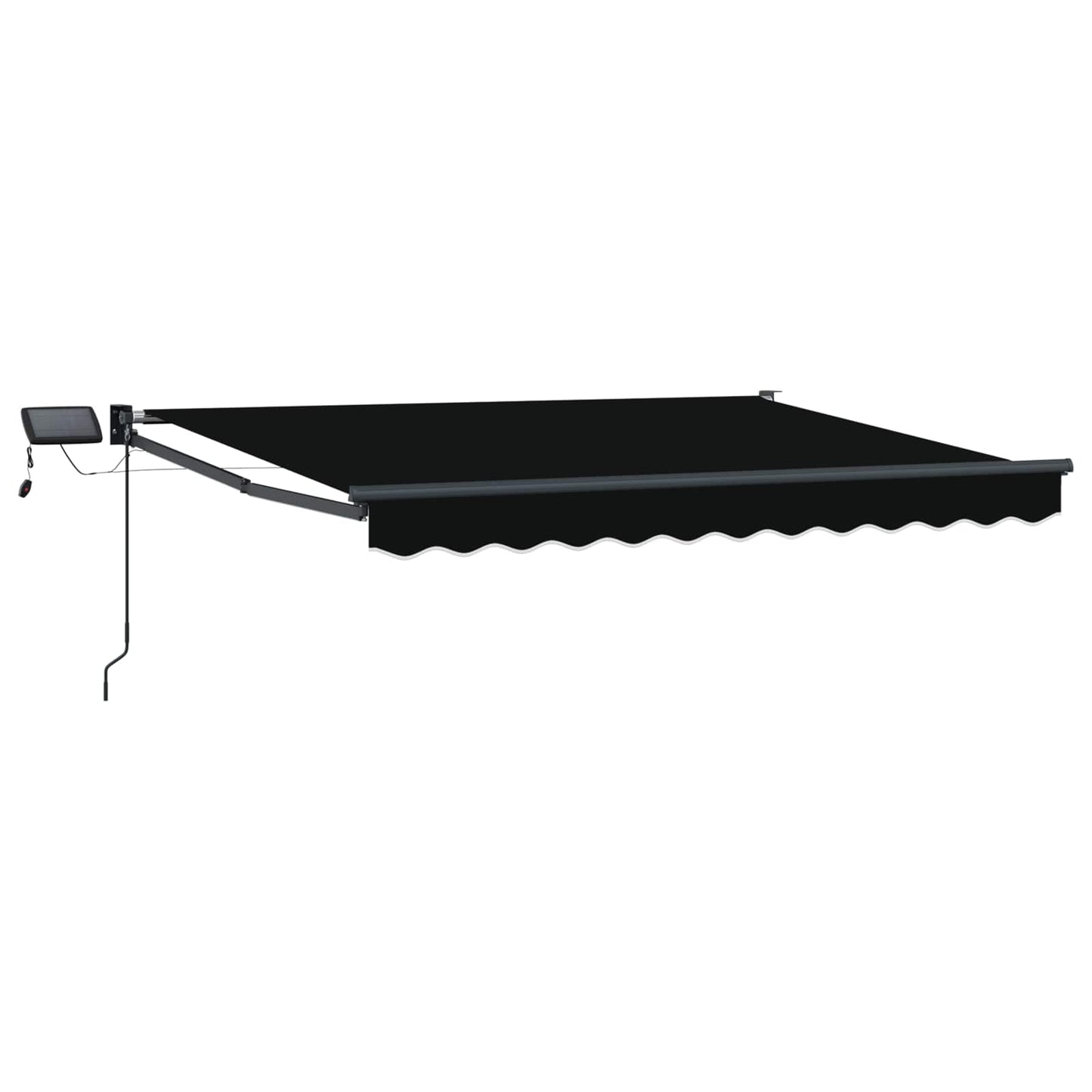 Manuelle Gelenkarmmarkise mit LEDs 3,5 x 2,5 m