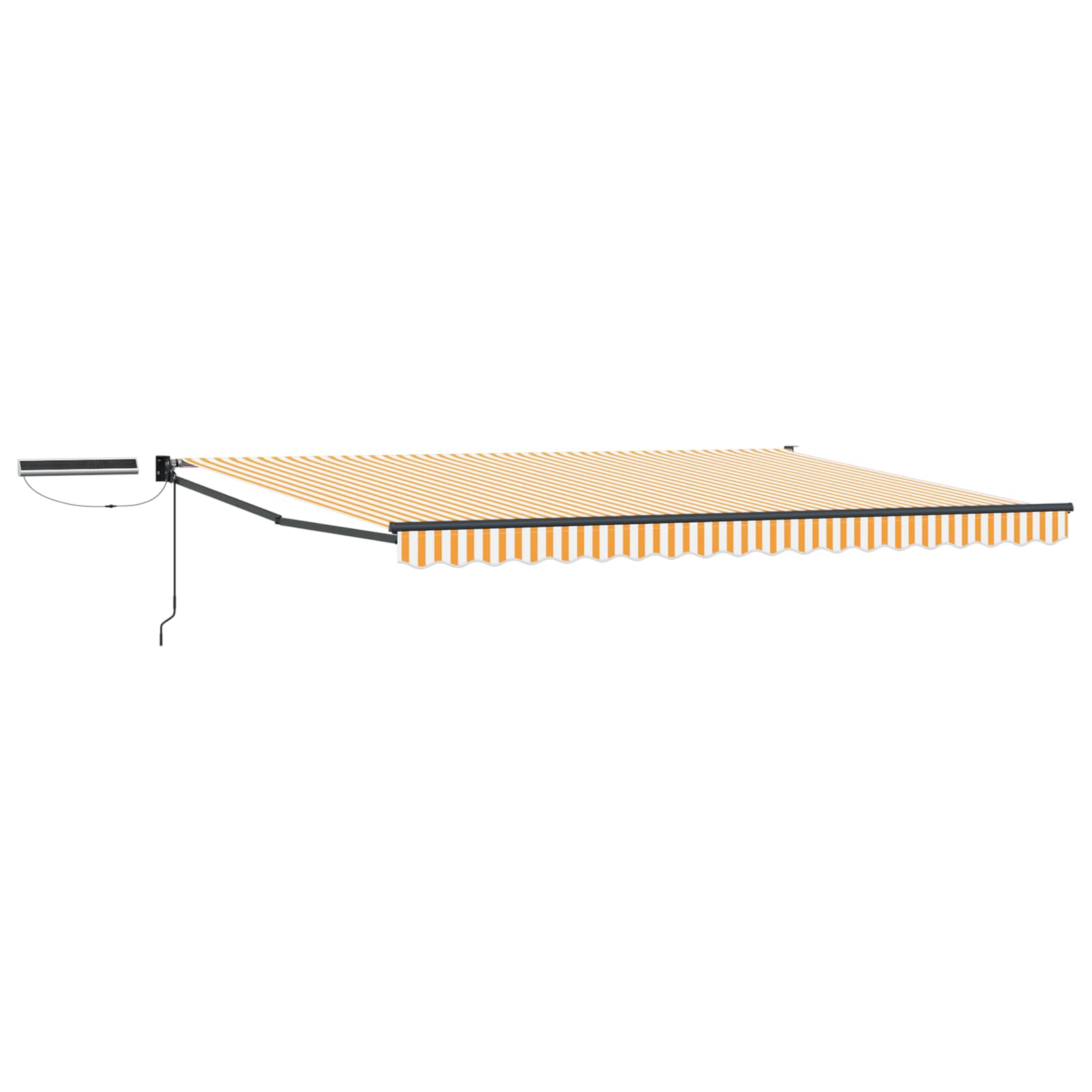 Solarbetriebene elektrische Markise 4,5x3 m