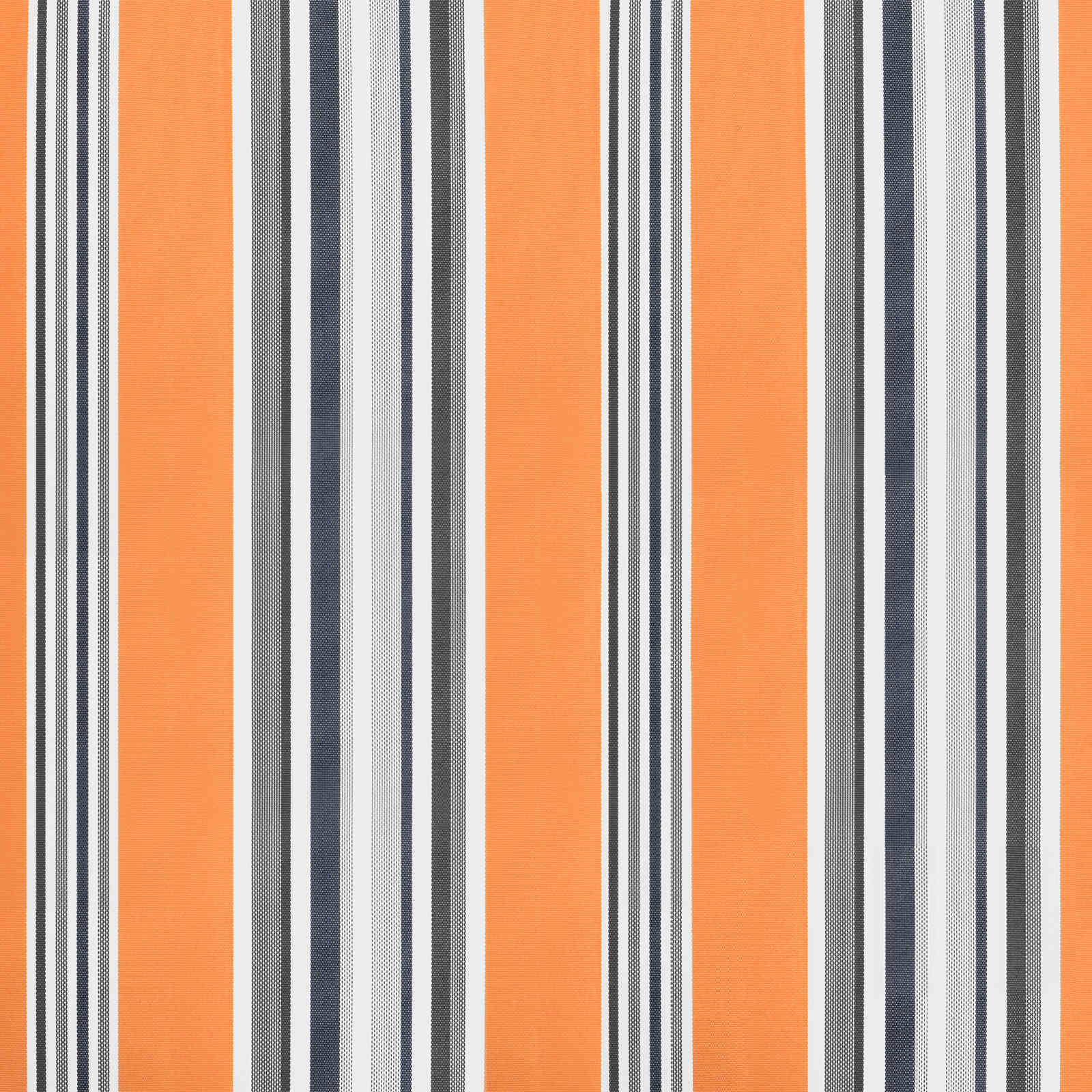 Manuell einziehbare Markise Orange, Grau, Blau, Weiß 4,5 × 3 m