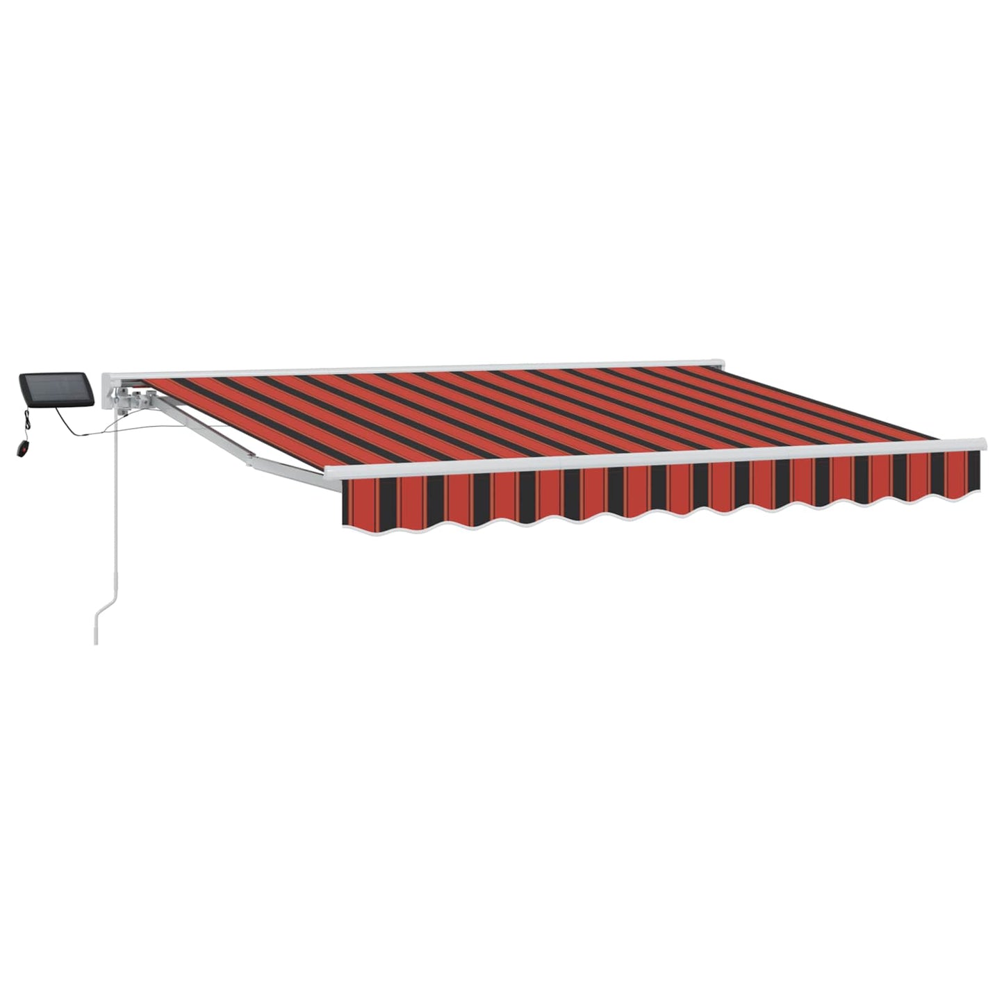 Manueller Markisenrahmen mit LEDs 2,5 x 2 m