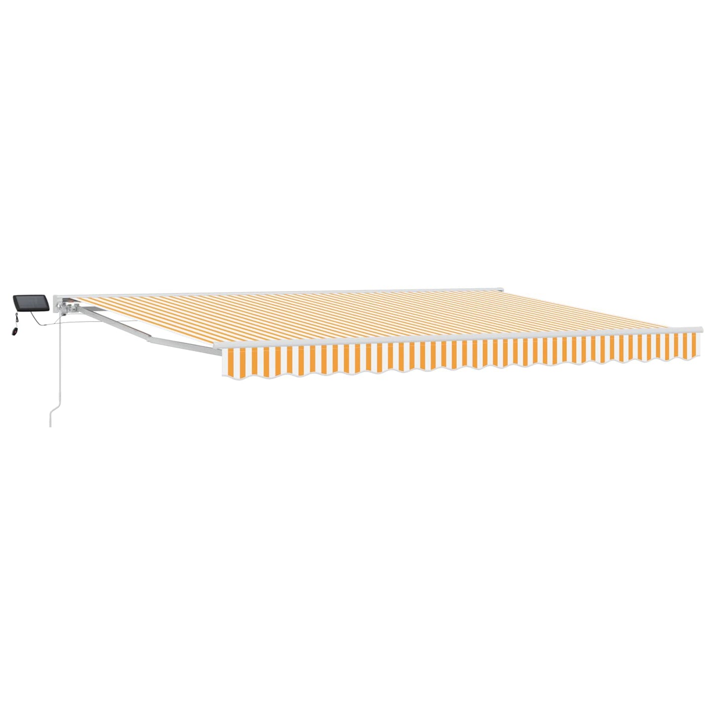 Gelb und Weiß 4 × 3,5 m Polyester mit PU-Beschichtung