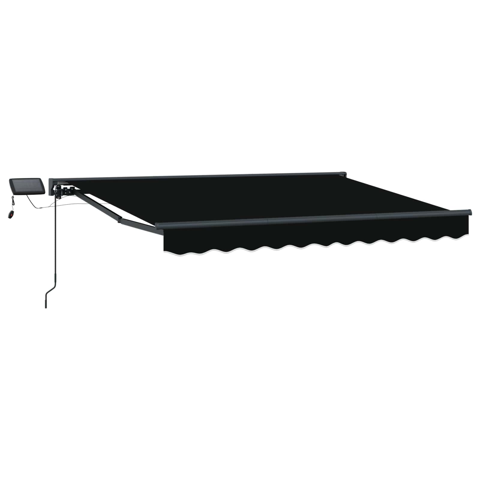 Manueller Markisenrahmen mit LEDs 3 x 2,5 m