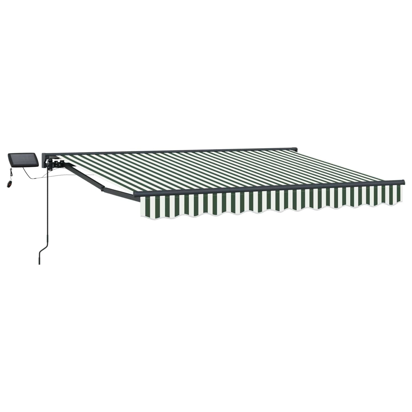 Manueller Markisenrahmen mit LEDs 3 x 2,5 m