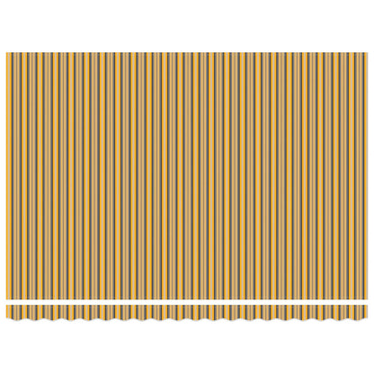 Manueller Markisenrahmen mit LEDs
