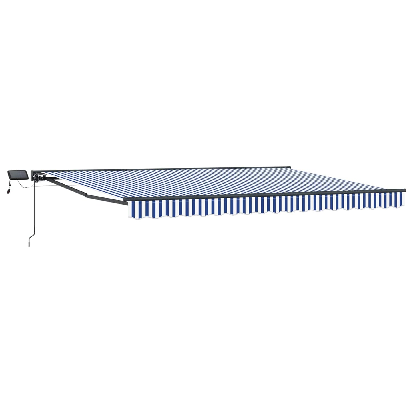 Manueller Markisenrahmen mit LEDs 4,5 x 3,5 m