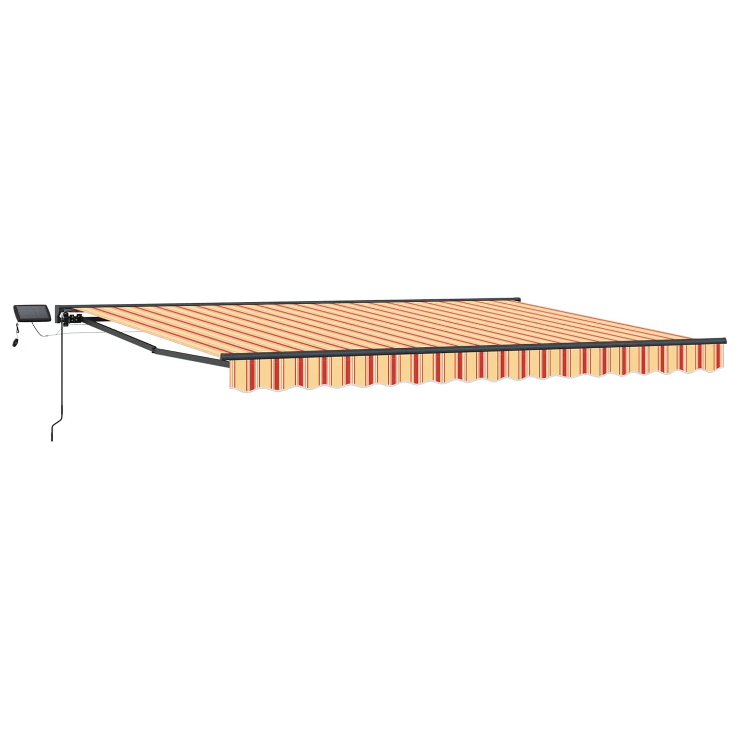 Manueller Markisenrahmen mit LEDs 4,5 x 3,5 m