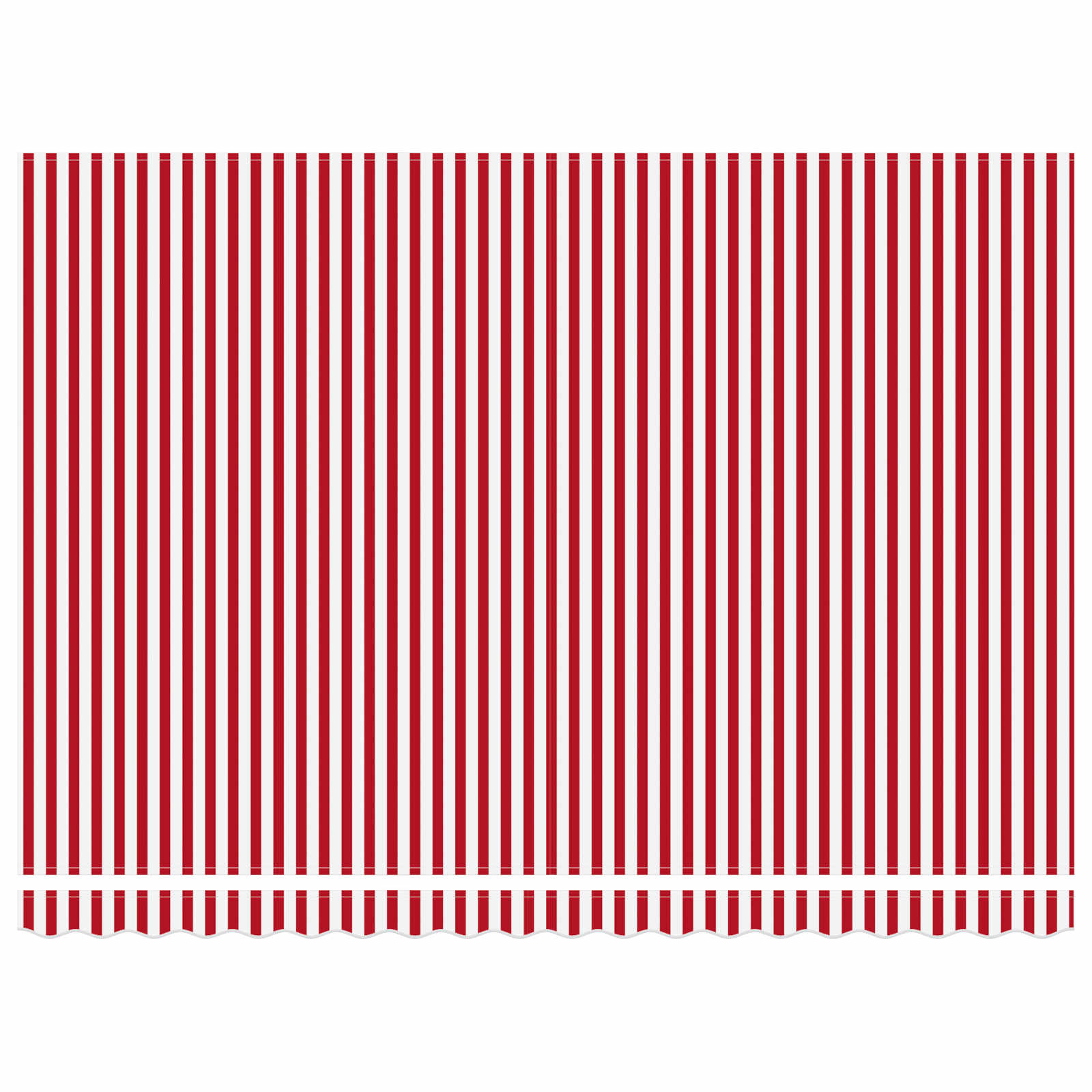 Manueller Markisenrahmen mit LEDs Rot, Weiß, Anthrazit 5 x 3 m