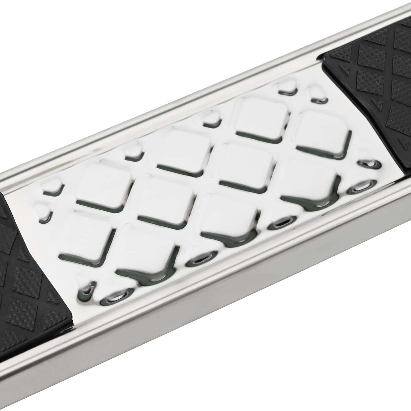 Poolleiter-Ersatzstufe 50 x 9 x 3,5 cm Edelstahl 304 Silber