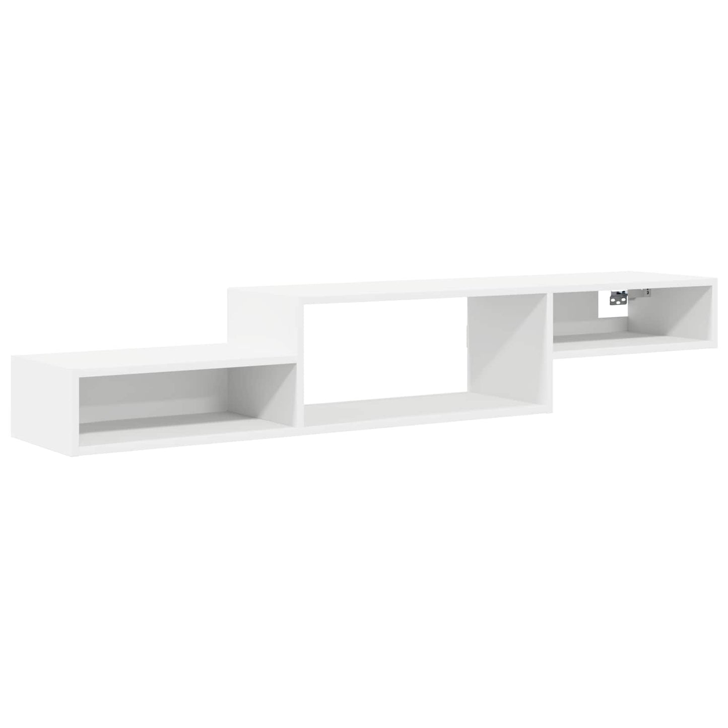 Wandmontierter TV-Schrank Wandhalterung Weiß 150 x 28 x 26 cm