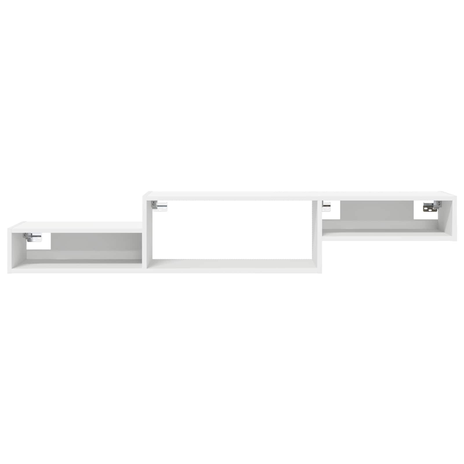 Wandmontierter TV-Schrank Wandhalterung Weiß 150 x 28 x 26 cm