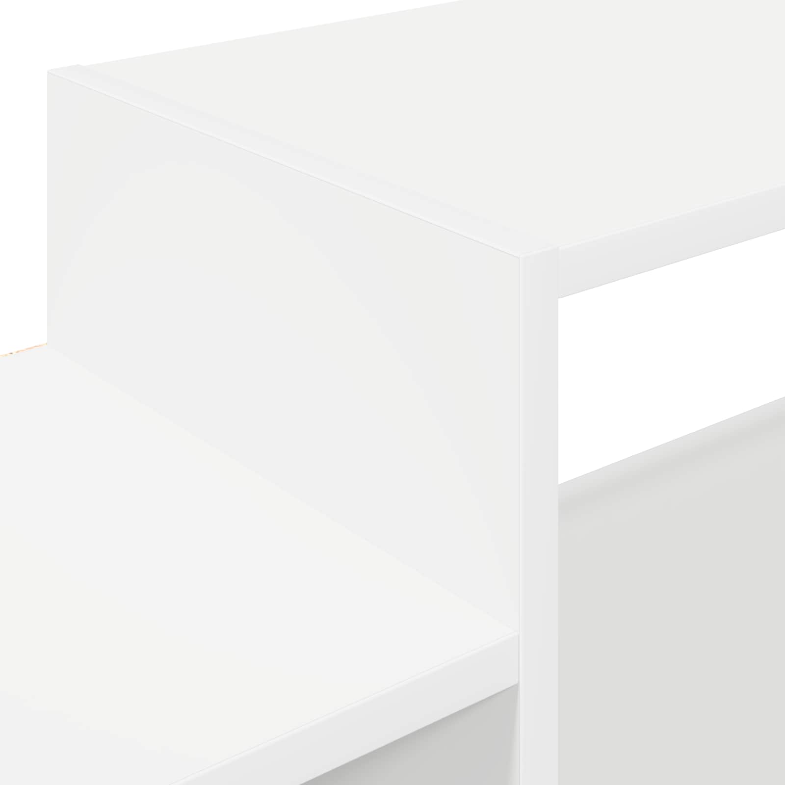 Wandmontierter TV-Schrank Wandhalterung Weiß 180 x 28 x 21 cm
