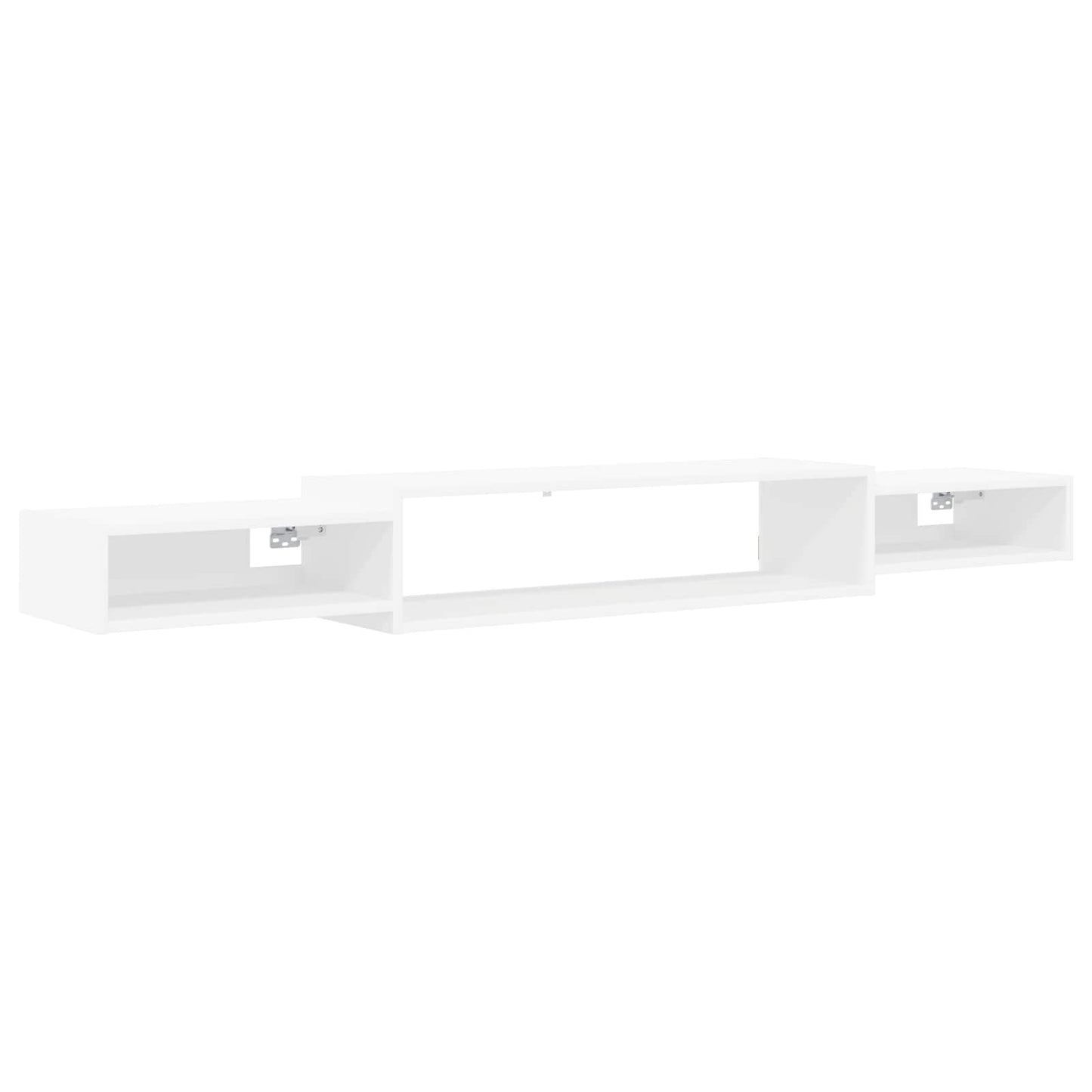 Wandmontierter TV-Schrank Wandhalterung Weiß 180 x 28 x 21 cm