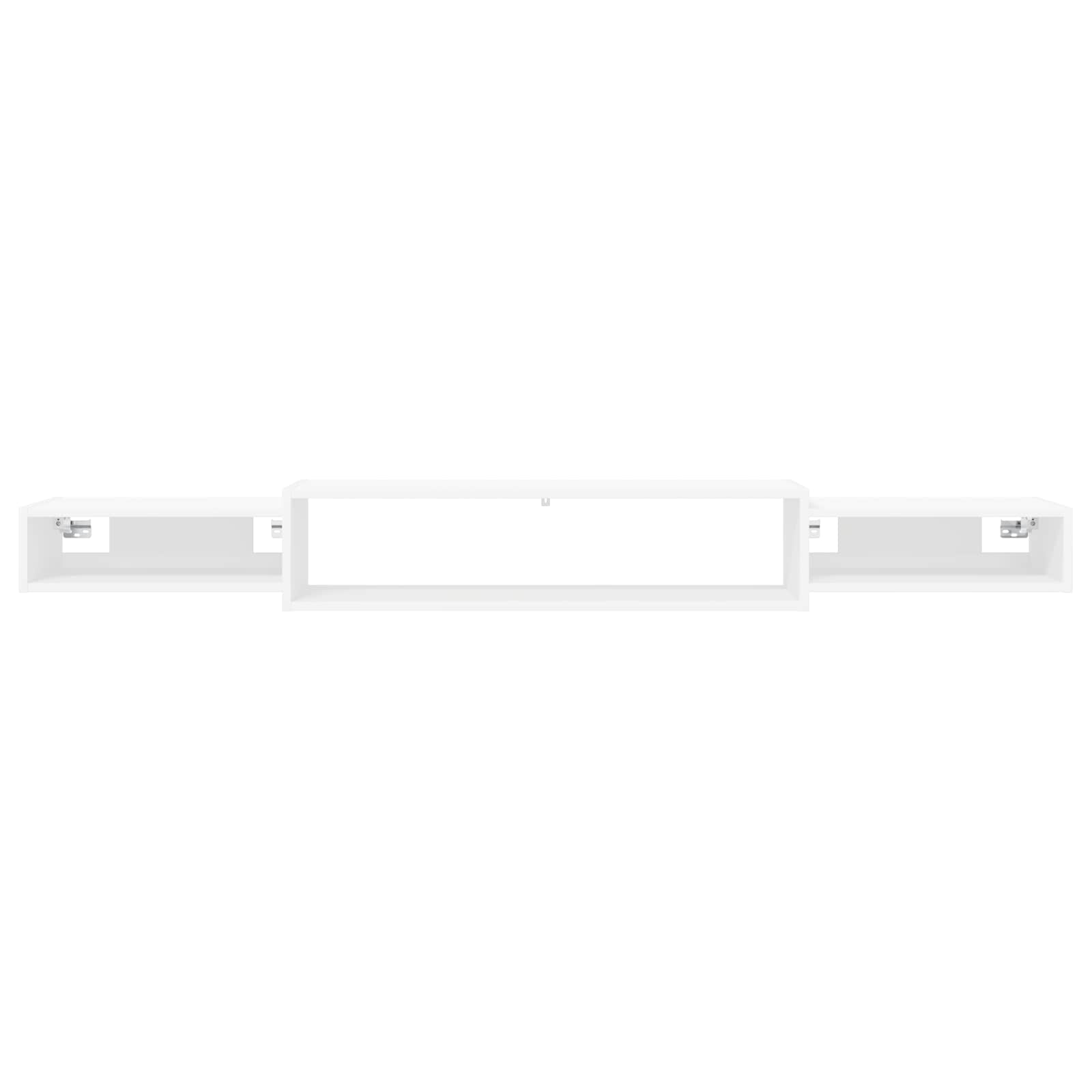 Wandmontierter TV-Schrank Wandhalterung Weiß 180 x 28 x 21 cm