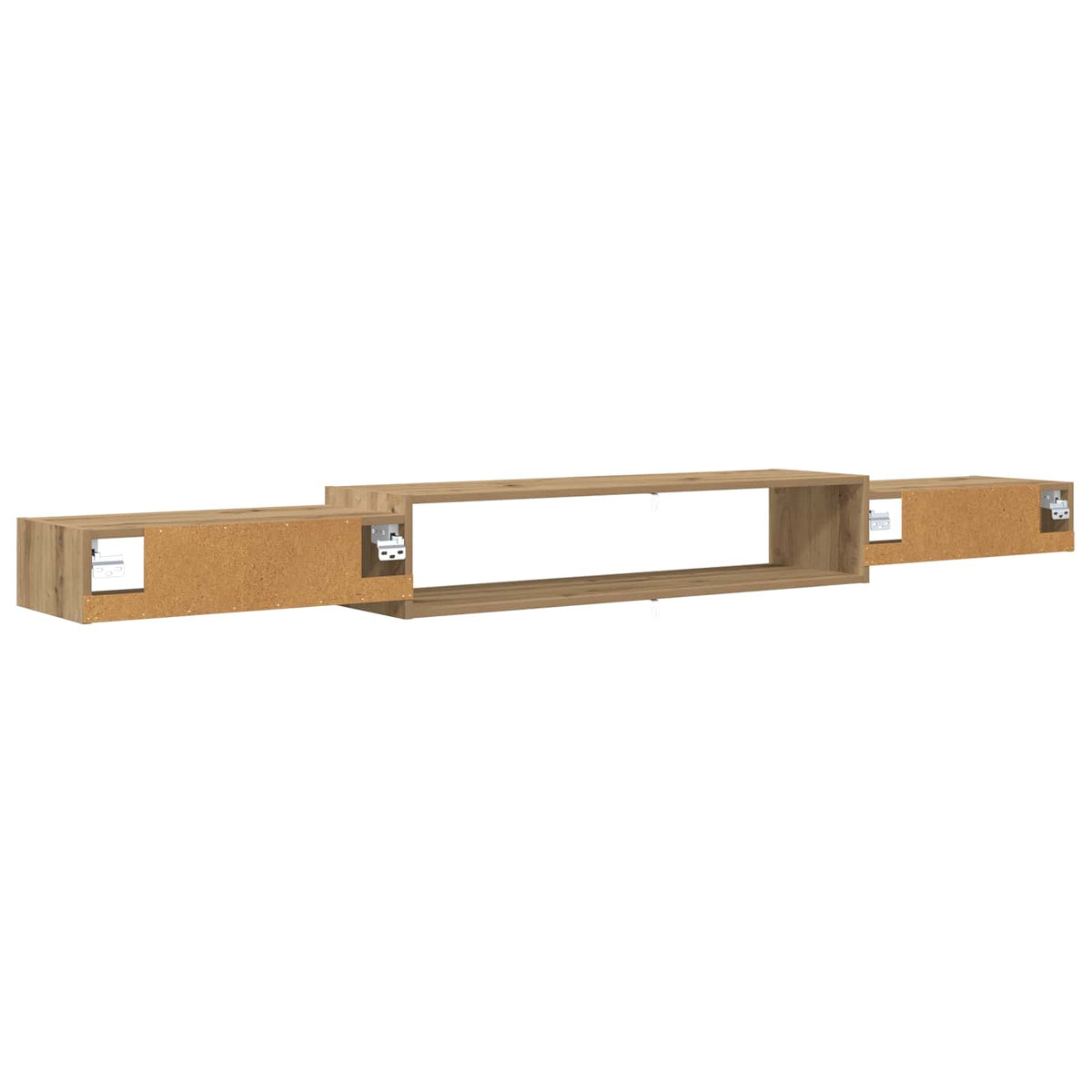 Wandmontierter TV-Schrank Wandhalterung Artisan-Eiche