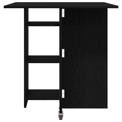 Esstisch 115 x 70 x 75 cm Holzwerkstoff Schwarze Eiche