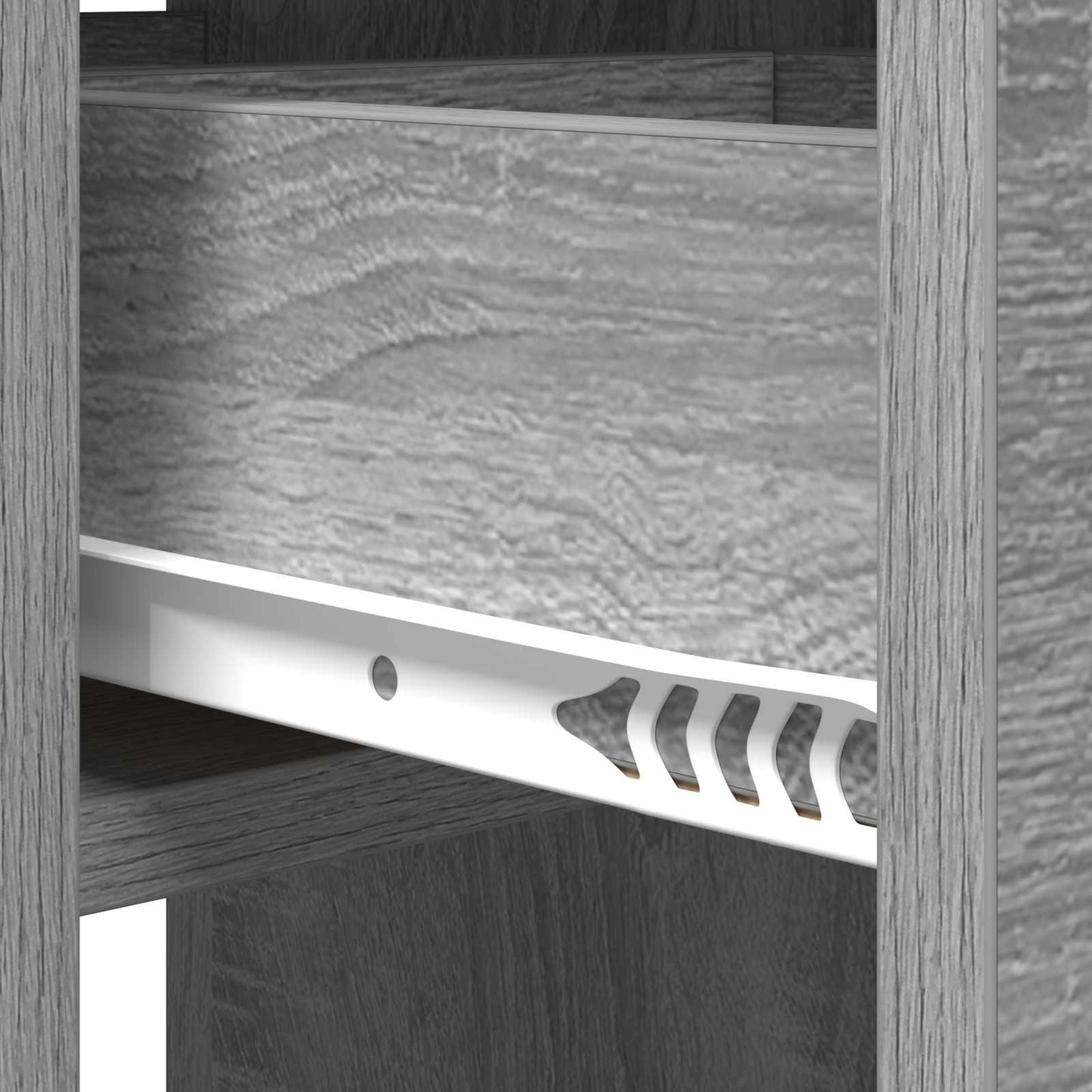 Esstisch 115 x 70 x 75 cm Holzwerkstoff Grau Sonoma