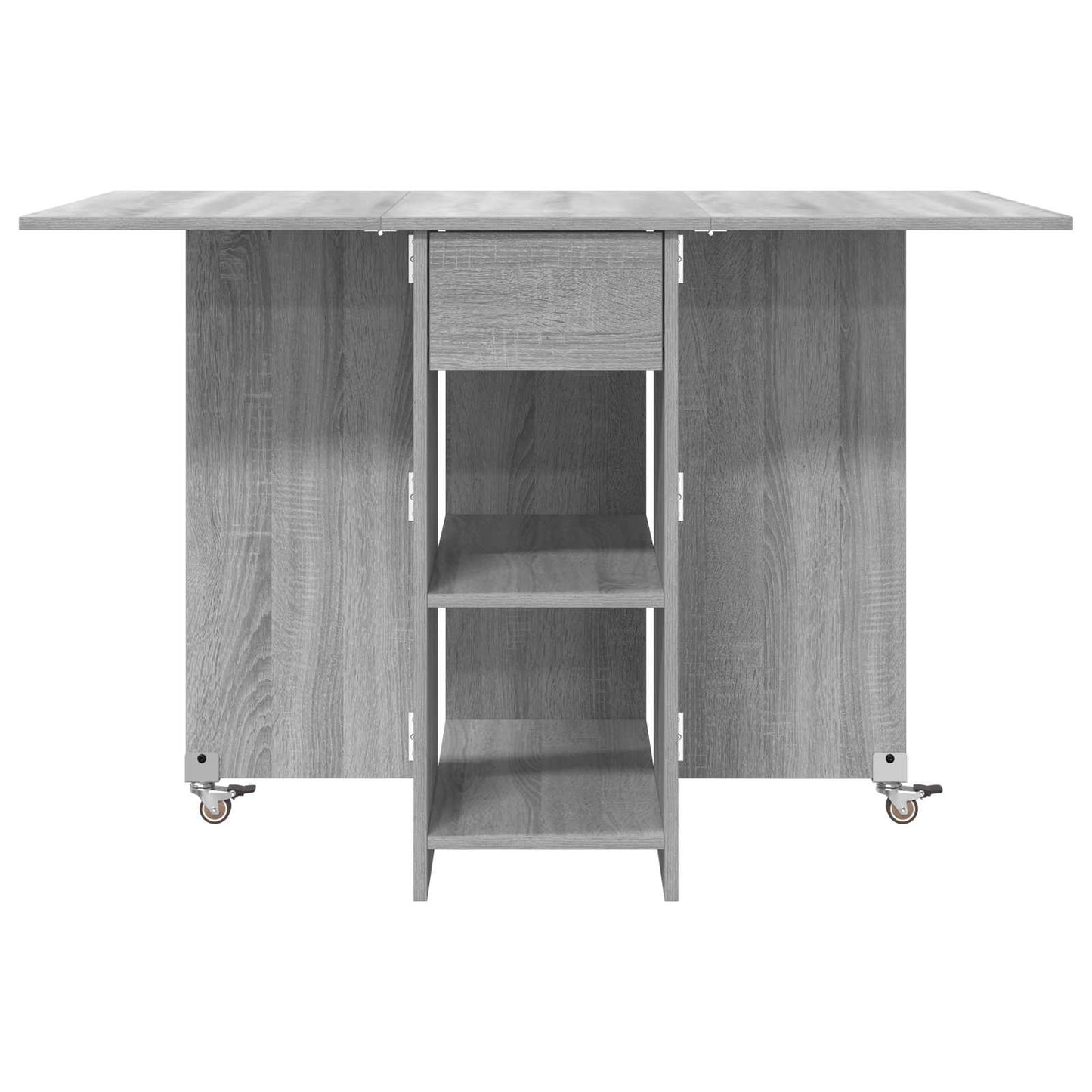 Esstisch 115 x 70 x 75 cm Holzwerkstoff Grau Sonoma