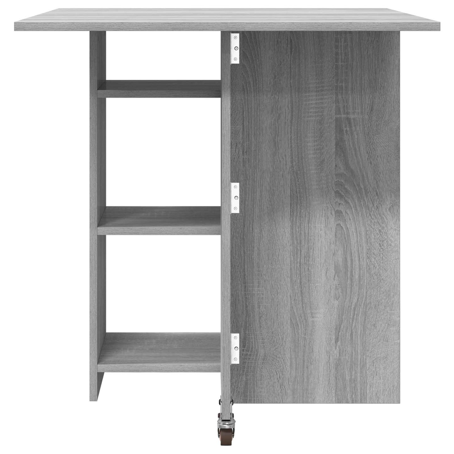 Esstisch 115 x 70 x 75 cm Holzwerkstoff Grau Sonoma