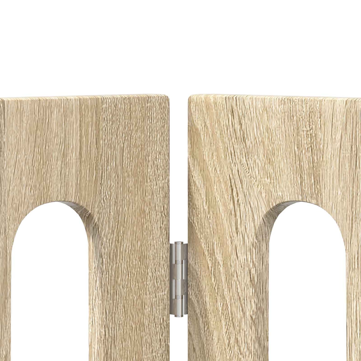 Faltbarer Haustierzaun 2 stk. Sonoma-Eiche 100,5 x 38 x 70 cm