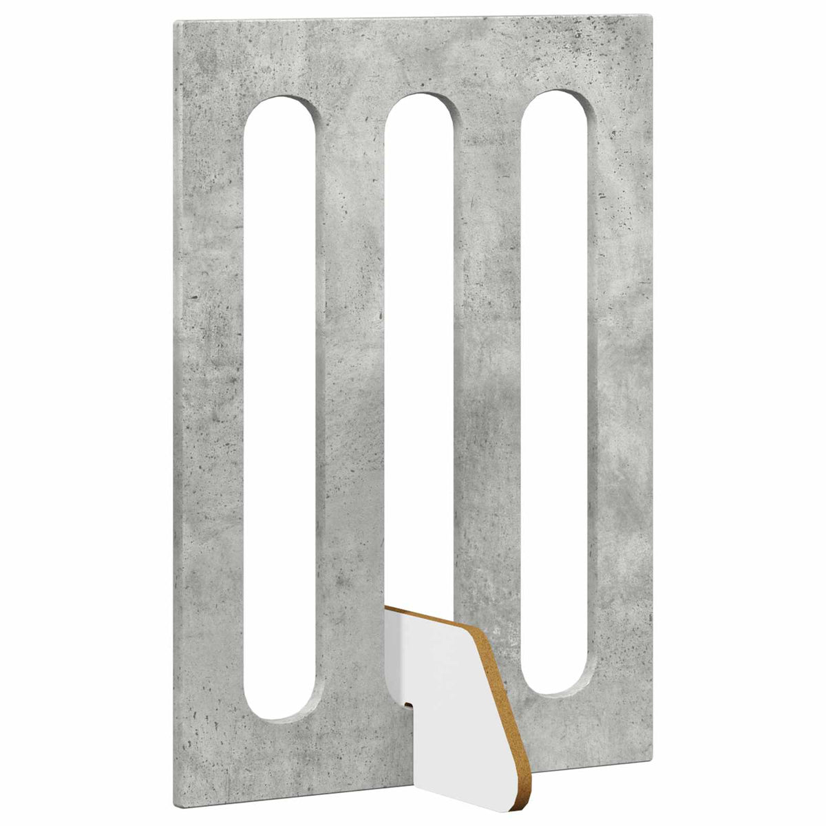 Faltbarer Haustierzaun 2 stk. Betongrau 100,5 x 38 x 70 cm